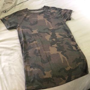 Super comfy and cute camo dress